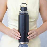 Load image into Gallery viewer, MontiiCo 700mL Quench Drink Bottle - midnight
