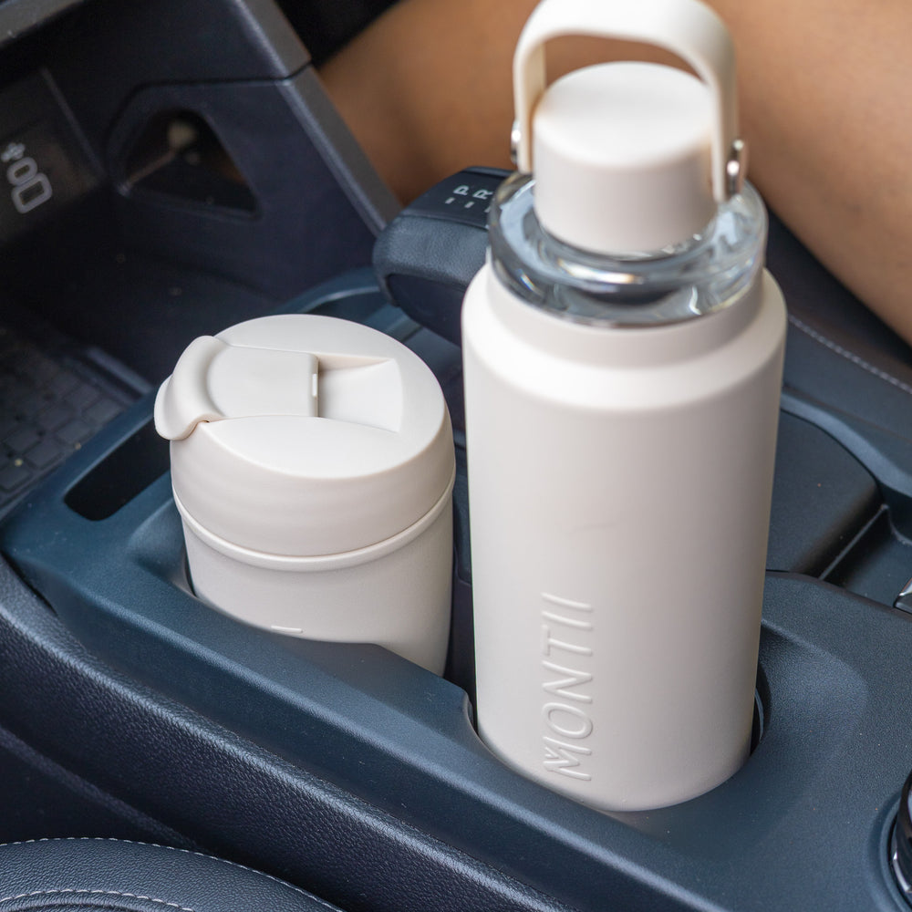 MontiiCo 700mL Quench Drink Bottle - cream