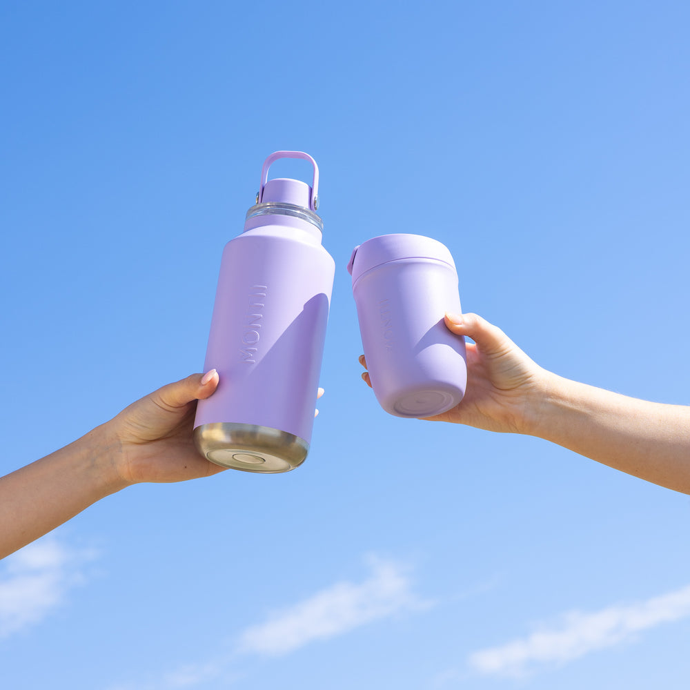 MontiiCo 1L Quench Drink Bottle - Lilac