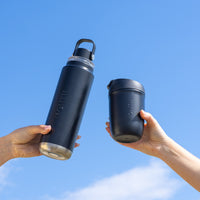 Load image into Gallery viewer, MontiiCo 700mL Quench Drink Bottle - midnight

