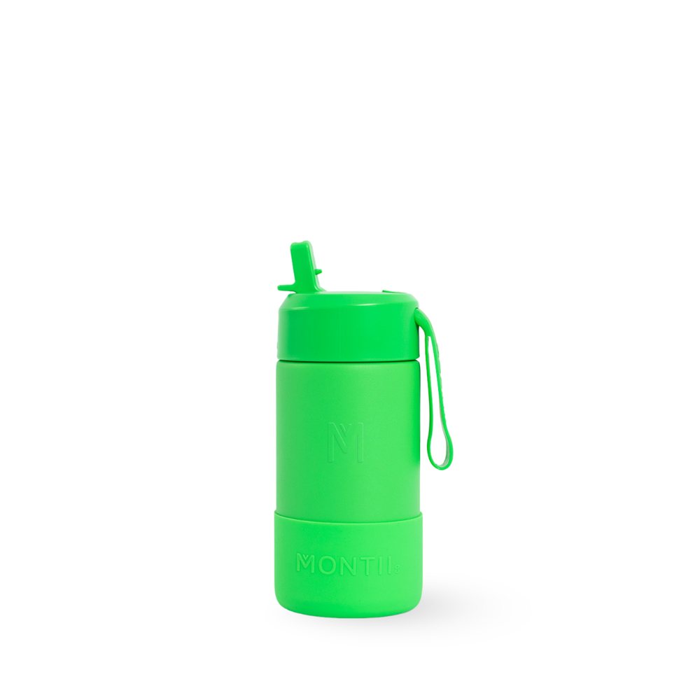 MontiiCo 350mL Fusion Sipper Drink Bottle - Apple