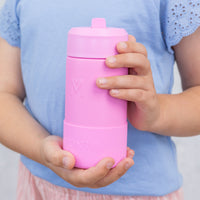 Load image into Gallery viewer, MontiiCo 350mL Fusion Sipper Drink Bottle - Floss
