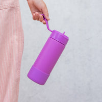 Load image into Gallery viewer, MontiiCo 475mL Fusion Sipper Bottle - Fuchsia
