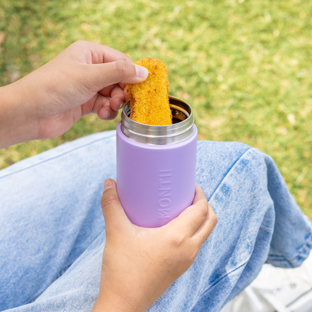 MontiiCo Snack Pot - Lilac