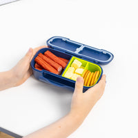 Load image into Gallery viewer, MontiiCo Snack Lunch Box - Navy
