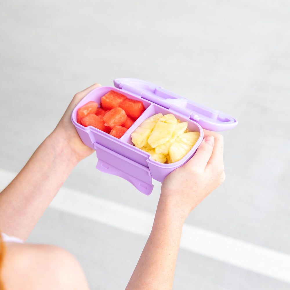 MontiiCo Snack Lunch Box - Lilac