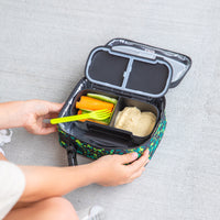 Load image into Gallery viewer, MontiiCo Snack Lunch Box - Midnight
