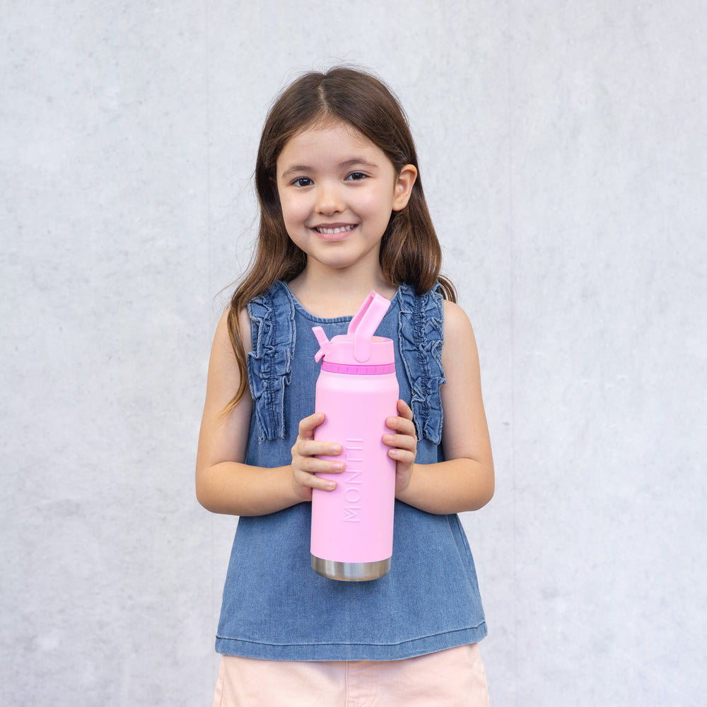 montiico 750ml sport bottle bubblegum pink