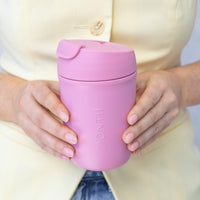 Load image into Gallery viewer, montiico travel cup bubbegum
