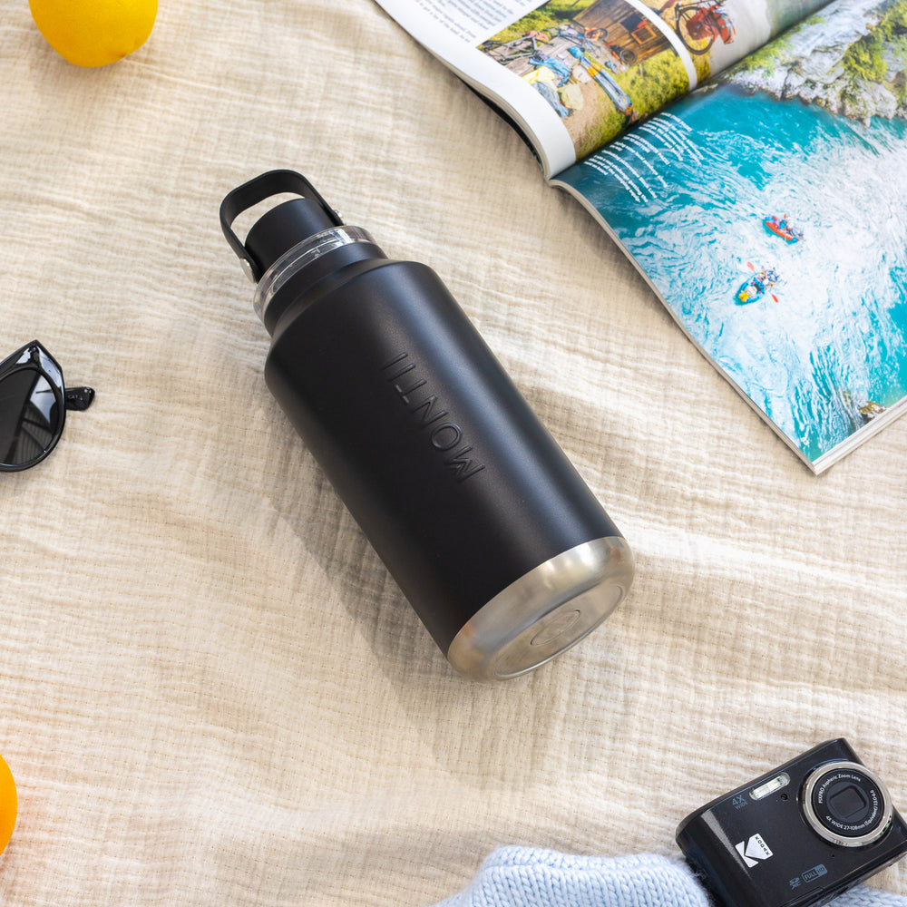 MontiiCo 1L Quench Drink Bottle - Midnight