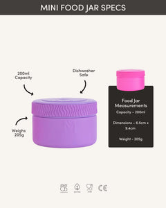 MontiiCo Insulated Mini Food Jar - Mojito