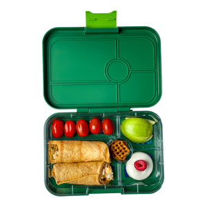 yumbox tapas palm green jungle tray