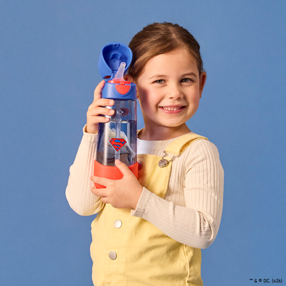 B Box Tritan Drink Bottle 600mL - Superman