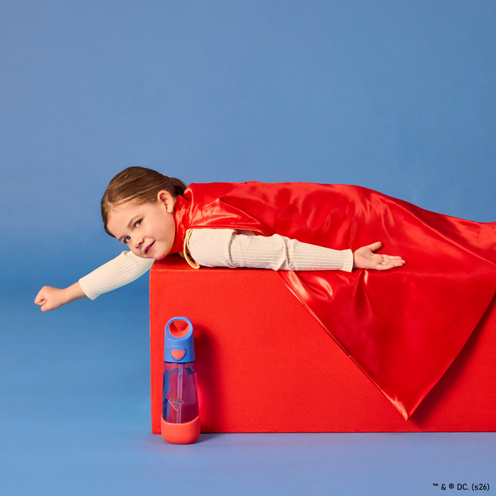 B Box Tritan Drink Bottle 600mL - Superman