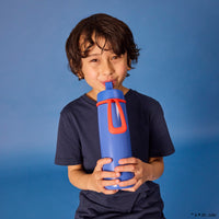 Load image into Gallery viewer, B Box Insulated Flip Top 690mL Drink Bottle - Superman
