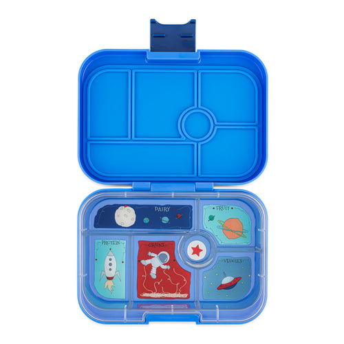 yumbox original surf blue rocket tray