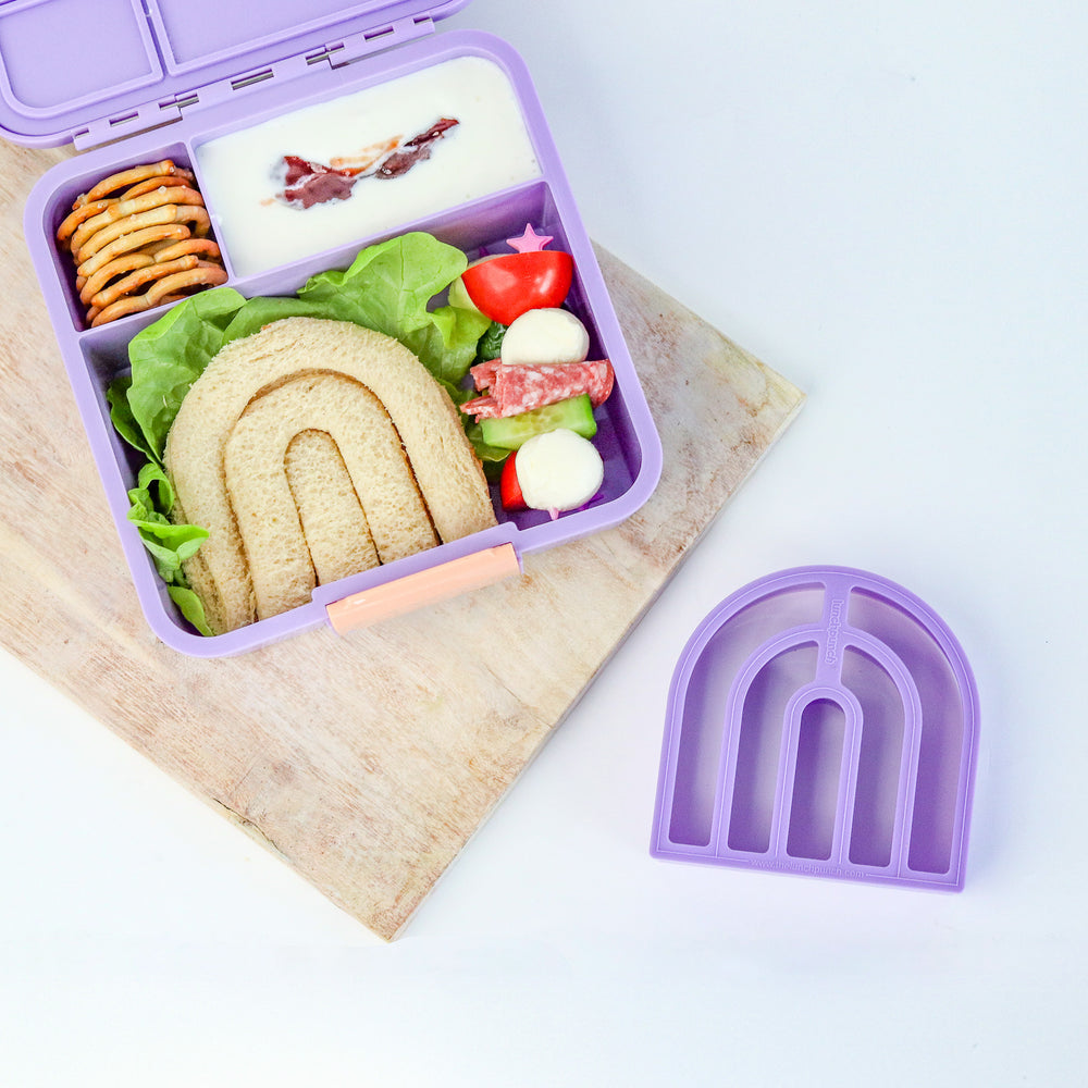 Lunch Punch Sandwich Cutters - Rainbows