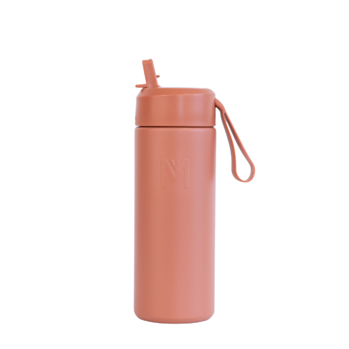 MontiiCo 475mL Sipper Bottle -Clay