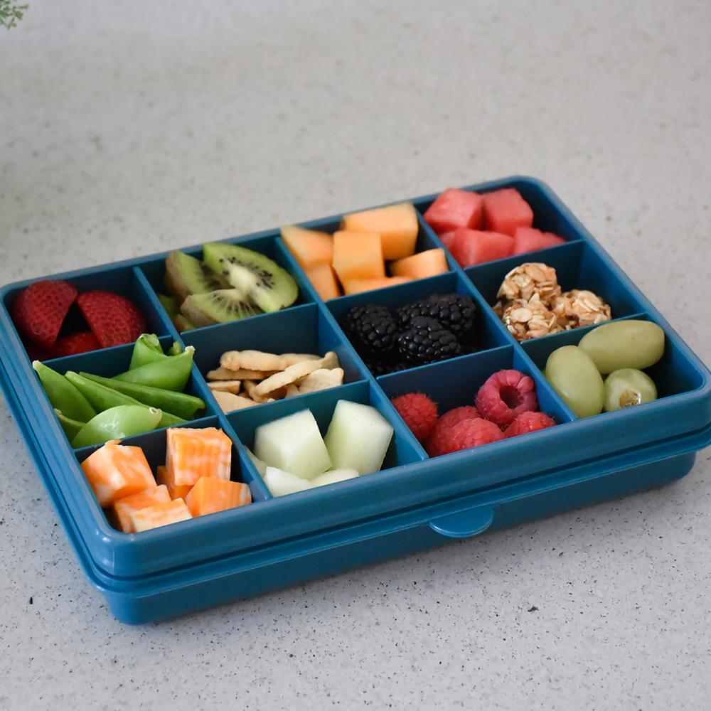 melii luxe snackle box blue