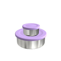 Load image into Gallery viewer, Ecococoon Stainless Steel Snack Pots - Grape
