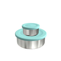 Load image into Gallery viewer, Ecococoon Stainless Steel Snack Pots - Mint
