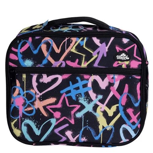 Spencil Big Cooler Bag + Ice Pack - Hearts & Crosses