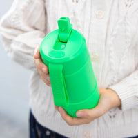 Load image into Gallery viewer, MontiiCo 350mL Fusion Sipper Drink Bottle - Apple
