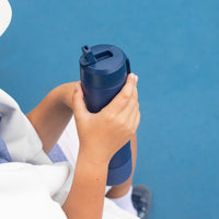 Load image into Gallery viewer, MontiiCo Fusion Complete 700mL Sipper Bottle - Navy
