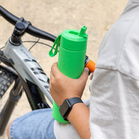 Load image into Gallery viewer, MontiiCo Fusion Complete 700mL Sipper Bottle - Apple
