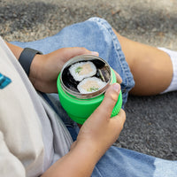 Load image into Gallery viewer, MontiiCo Insulated Mini Food Jar - Apple
