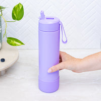 Load image into Gallery viewer, MontiiCo Fusion Complete 700mL Sipper Bottle - Lilac
