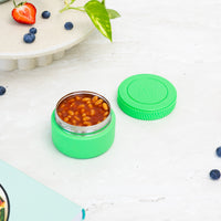 Load image into Gallery viewer, MontiiCo Insulated Mini Food Jar - Apple
