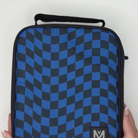 Load and play video in Gallery viewer, MontiiCo Large Insulated Lunchbag - Retro Check
