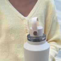 Load and play video in Gallery viewer, MontiiCo 1L Quench Drink Bottle - Cream
