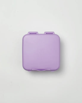 montiico bite lunch box lilac