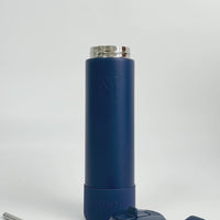 Load and play video in Gallery viewer, MontiiCo Fusion Complete 700mL Sipper Bottle - Navy
