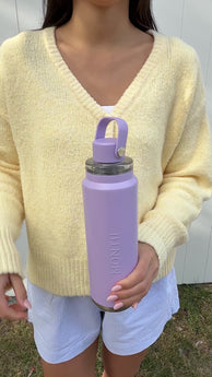 MontiiCo 700mL Quench Drink Bottle - Lilac