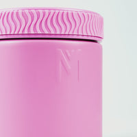 Load and play video in Gallery viewer, montiico insulated food jar floss pink
