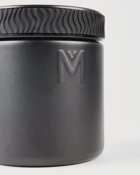 montiico insulated food jar midnight black