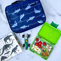 Load image into Gallery viewer, yumbox shark insulated lunch bag
