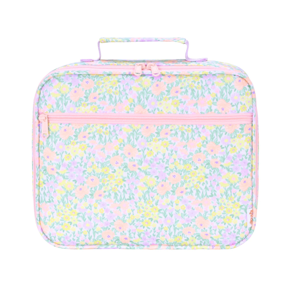 Kinnder - Junior Insulated Lunch Bag + Ice Pack - Blossom Sherbet
