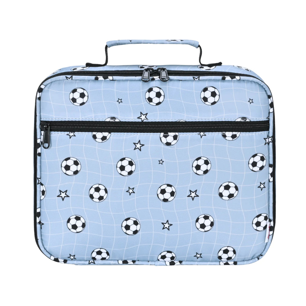 Kinnder - Junior Insulated Lunch Bag + Ice Pack -  Soccer Star