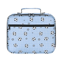 Load image into Gallery viewer, Kinnder - Junior Insulated Lunch Bag + Ice Pack -  Soccer Star
