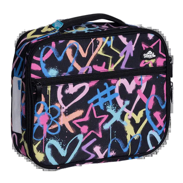 Spencil Big Cooler Bag + Ice Pack - Hearts & Crosses