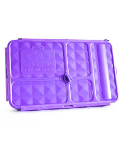 GO GREEN  Original Lunch Box Set LARGE purple Magical Sky Unicorn