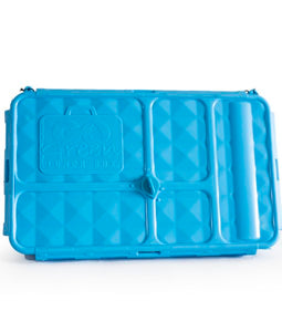 go green large set blue lunchbox extreme sports