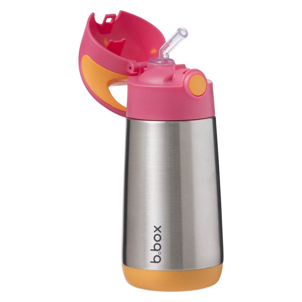 b box insulated drink bottle strawberry shake