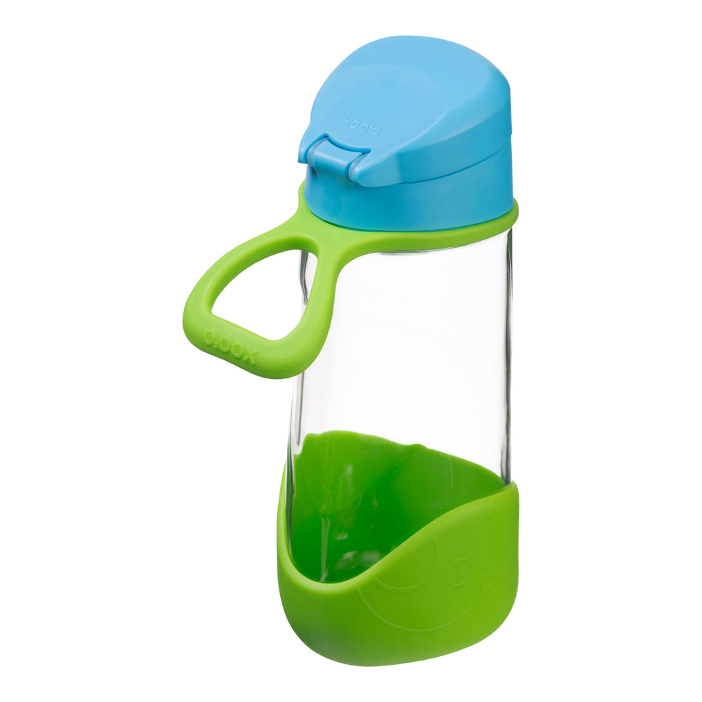 b box drink bottle sport spout blue oceanl
