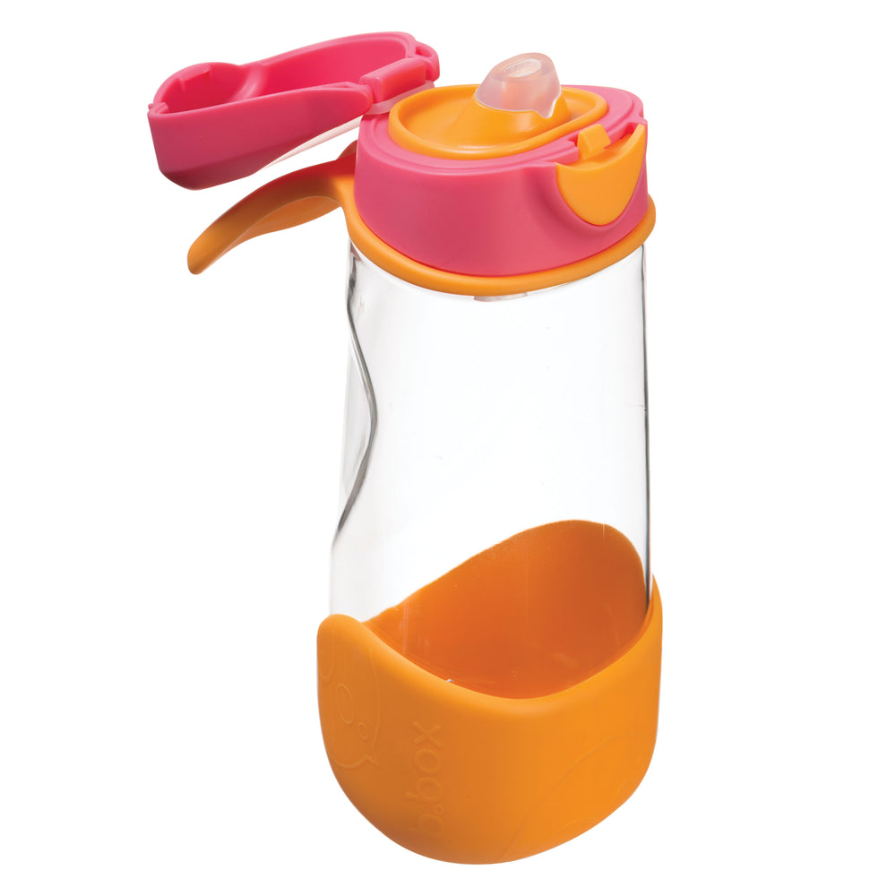 b box drink bottle sport spout strawberry shake