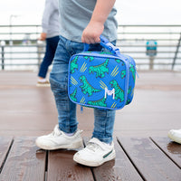 Load image into Gallery viewer, montiico mini lunch bag dinosaur
